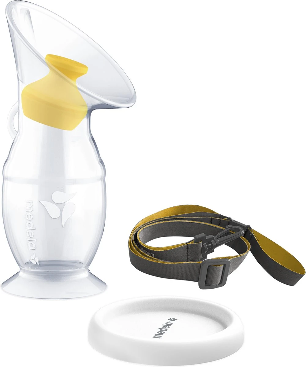 Medela Siliconen Moedermelkcollector - Melk Collector Borstvoeding - Siliconen Borstkolf - 100 Ml Moedermelk 2 Medela Siliconen Moedermelkcollector - Melk Collector Borstvoeding - Siliconen Borstkolf - 100 Ml Moedermelk - Afbeelding 2