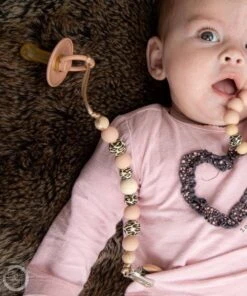 Speenkoord Lalieloe - Speenhouder - Kraamcadeau - Speenkoord Meisje - Speenkoord Blush - Hout - Leopard - Speenkoord Daisy -Jollein Winkel 1000x1200 2