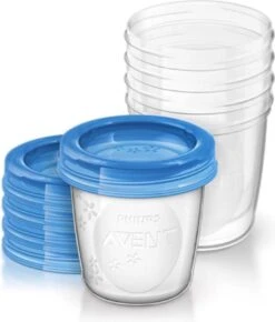 Philips Avent SCF619/05 Bewaarbekers Voor Babyvoeding - 180 Ml - 5 Stuks -Jollein Winkel 1023x1200 6