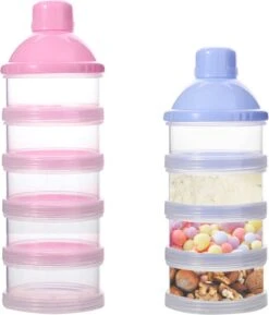 Babylatte® - Melkpoedertoren - BPA Vrij - Babypoeder Bewaarbakjes - Doseerdoosje -- Poedertoren - Babyuitzet – Kraamcadeau - Groen - 5-laags -Jollein Winkel 1024x1200 3