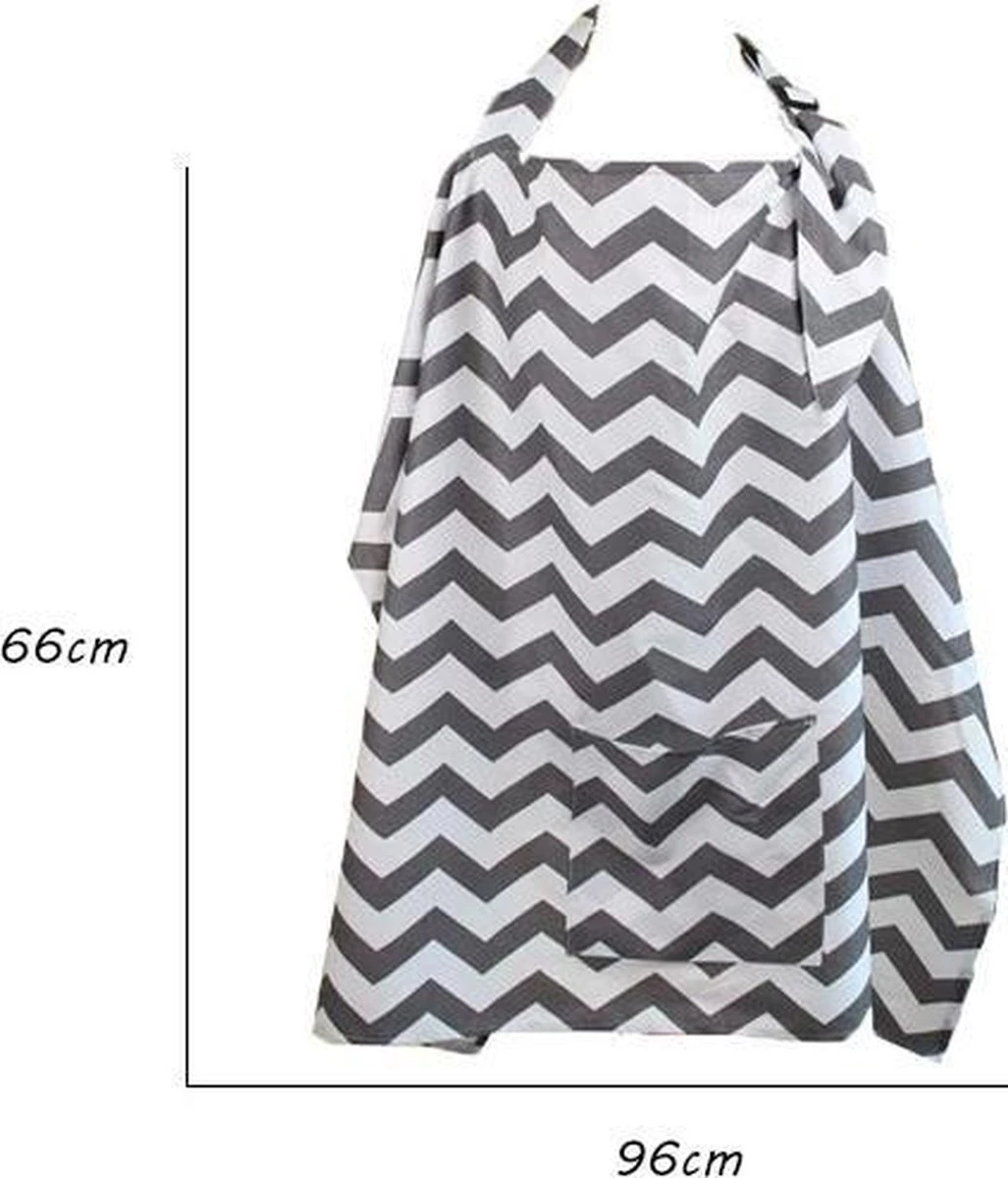 Merkloos MINIIYOU Voedingsdoek - Borstvoedingsdoek - Inclusief Opbergzakje - Donkerblauw Strepen 3 Merkloos MINIIYOU Voedingsdoek - Borstvoedingsdoek - Inclusief Opbergzakje - Donkerblauw Strepen - Afbeelding 3