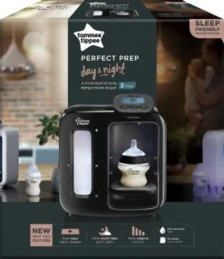 Tommee Tippee Perfect Prep Day & Night - Automtische Flessenbereider - Digitaal Display - Instelbaar Volume - Zwarta -Jollein Winkel 1037x1200 2