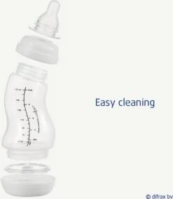 Difrax - S-Fles Natural - Babyfles Bruin- 0+ Maanden - 170ml -Jollein Winkel 1042x1200 2