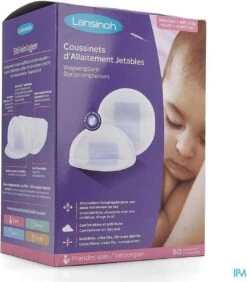 Lansinoh Wegwerpbare Borstcompressen 60stuks NIEUW -Jollein Winkel 1050x1200