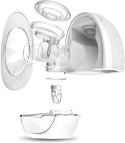 Lionelo Fidi Free - Elektrische Borstkolf - 2 Werkingsstanden - Massagefunctie - 5 Versstelbare Niveaus Van Kracht - 3 Verschillende Maten Van Siliconen - Capaciteit Van 150 Ml - Energiebesparend - Stille Werking - Timer -Jollein Winkel 1051x1200 1