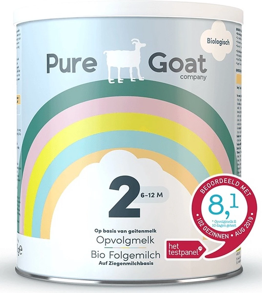Pure Goat Company - Opvolgmelk 2 - Biologische Flesvoeding Op Basis Van Volle Geitenmelk - 800 Gram 13 Pure Goat Company - Opvolgmelk 2 - Biologische Flesvoeding Op Basis Van Volle Geitenmelk - 800 Gram - Afbeelding 13