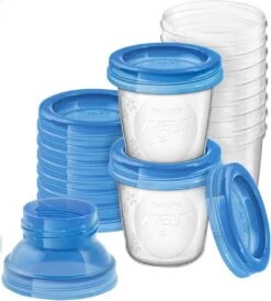 Philips Avent SCF619/05 Bewaarbekers Voor Babyvoeding - 180 Ml - 5 Stuks -Jollein Winkel 1083x1200 3