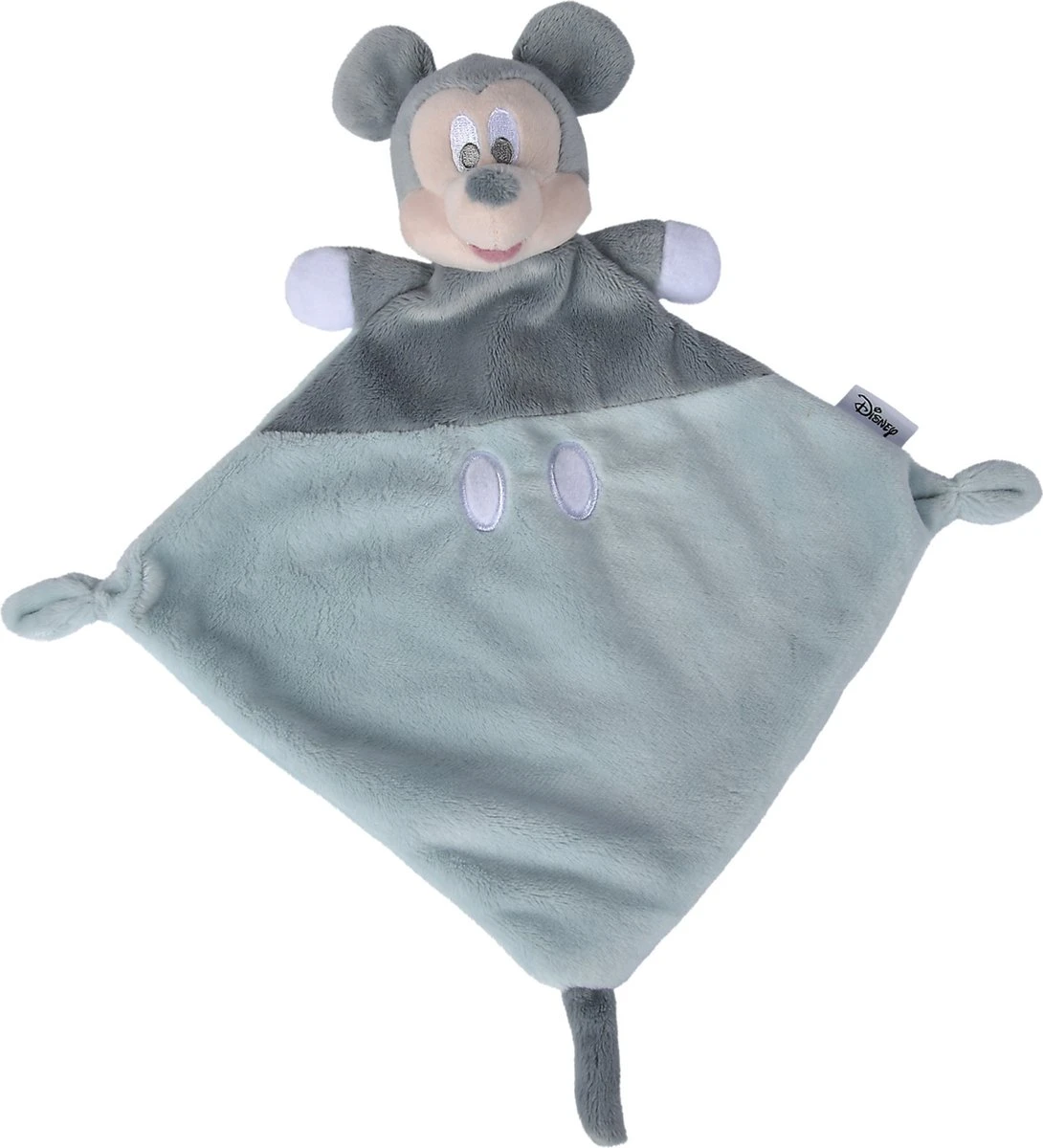 SIMBA Disney - Mickey Mouse - Tonal - Recycled - Duurzaam Speelgoed - 30 Cm - Alle Leeftijden - Knuffeldoek 2 SIMBA Disney - Mickey Mouse - Tonal - Recycled - Duurzaam Speelgoed - 30 Cm - Alle Leeftijden - Knuffeldoek - Afbeelding 2
