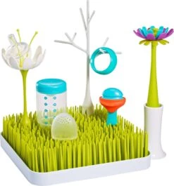 BOON Bundle Starterspakket Onderhoud Babyvoedingsartikelen - Flessenrek Met Accessoires