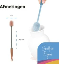 YUNICS® Flessenborstel - Flessenschraper - Pottenlikker - Flessenlikker - Pottenlikker - 30 CM - 3 Stuks -Jollein Winkel 1120x1200 1