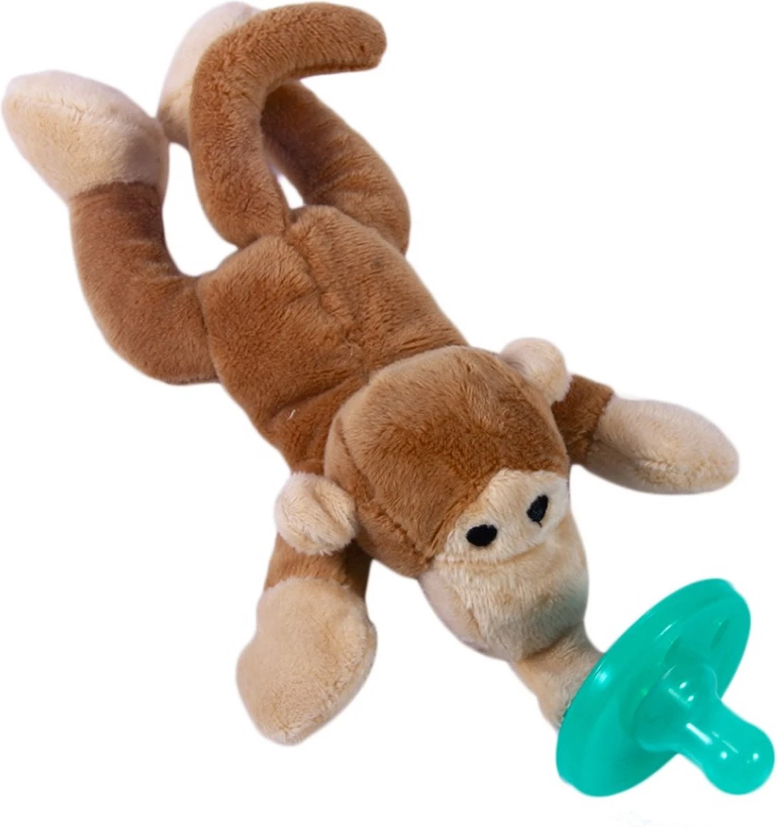 Woezy - Speenknuffel Woezy - Aap - Fopspeen - Bruin - Kraamcadeau - Baby 1 Woezy - Speenknuffel Woezy - Aap - Fopspeen - Bruin - Kraamcadeau - Baby