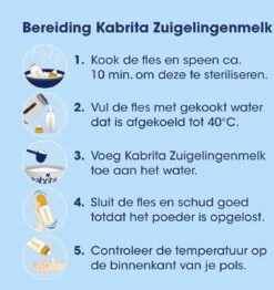 Kabrita 1 Zuigelingenmelk - Zuigelingenvoeding 0-6 Maanden - 400g -Jollein Winkel 1130x1200