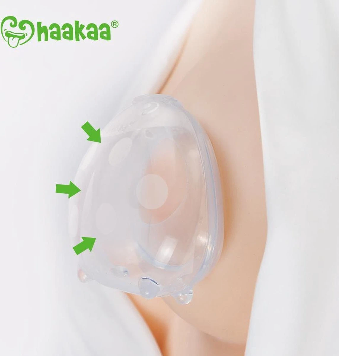 Haakaa Silicone Milk Collector (75ml) Ladybug 4 Haakaa Silicone Milk Collector (75ml) Ladybug - Afbeelding 4