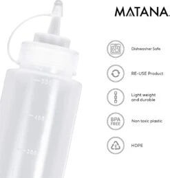 4 Stuks Knijpflessen Met Dop (500ml) - Sausdispenser Voor Ketchup, Sauzen, Olie, Dressings - Geen Lekkage, BPA-vrij -Jollein Winkel 1146x1200 5