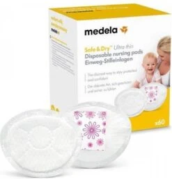 Medela Ultra Thin Zoogcompressen Wegwerp Individueel Verpakt Extra Dun Voor Weinig Hoeveelheden Lekkende Moedermelk - 60 Stuks -Jollein Winkel 1147x1200 6