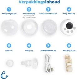 Kolvy® Max Draadloze Elektrische Borstkolf - Dubbel - Intelligente Kolfapparaten - Handsfree Breast Pump - USB Oplaadbaar - Professioneel - Incl. 3 Maten -Jollein Winkel 1165x1200 6