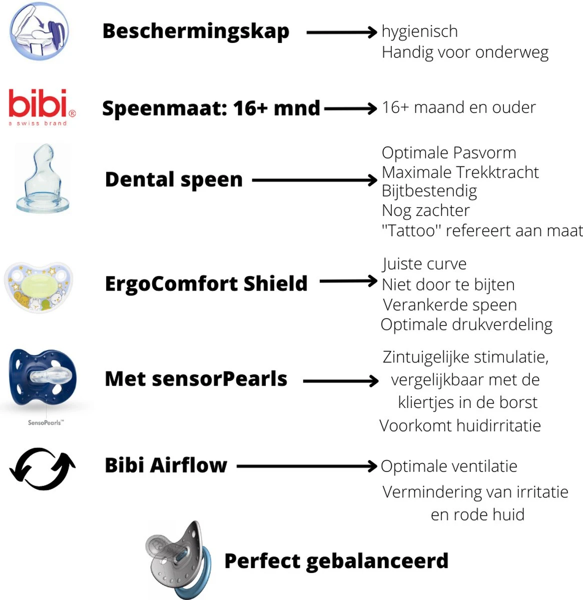 Bibi Happiness Bohemian DUO Dental Fopspeen Voordeelpack 16 Maanden Plus Blauw, Oranje 6 Bibi Happiness Bohemian DUO Dental Fopspeen Voordeelpack 16 Maanden Plus Blauw, Oranje - Afbeelding 6