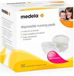 Medela Zoogcompressen Wegwerp Individueel Verpakt Extra Absorberend Voor Veel Hoeveelheden Lekkende Moedermelk - 30 Stuks -Jollein Winkel 1169x1200 3