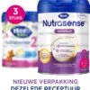 Hero Nutrasense SensiSoft 2 Opvolgmelk 6 Tot 12 Maanden - 3 X 800gram - Met Melkvet - Palmolie Vrij