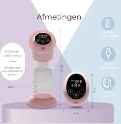 BELOOVD Handkolf - Kolfapparaat - Elektrische Borstkolf - Siliconen - Breast Pump - Incl. Kolfdagboek & Fles -Jollein Winkel 1173x1200 2
