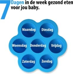 Multifunctionele Babyvoeding Bewaarbakjes Met Baby Lepeltjes - Set Van 6 - Bewaarbakje - Baby Voeding - Moedermelk Bewaren - Bewaren - BPA Vrij - Babyvoeding Diepvriesbakje - Ijslolly Vromen - Baby - Mini Cupcakes - Invriezen - Afsluiten - Magnetron -Jollein Winkel 1174x1200 5