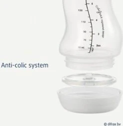 Difrax - S-Fles Natural - Babyfles Bruin- 0+ Maanden - 170ml -Jollein Winkel 1175x1200 2