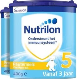 Nutrilon 5 Peuter Groeimelk Vanille Poeder 2 X 400 Gram 21 Nutrilon 5 Peuter Groeimelk Vanille Poeder 2 X 400 Gram -Jollein Winkel 1177x1200 1