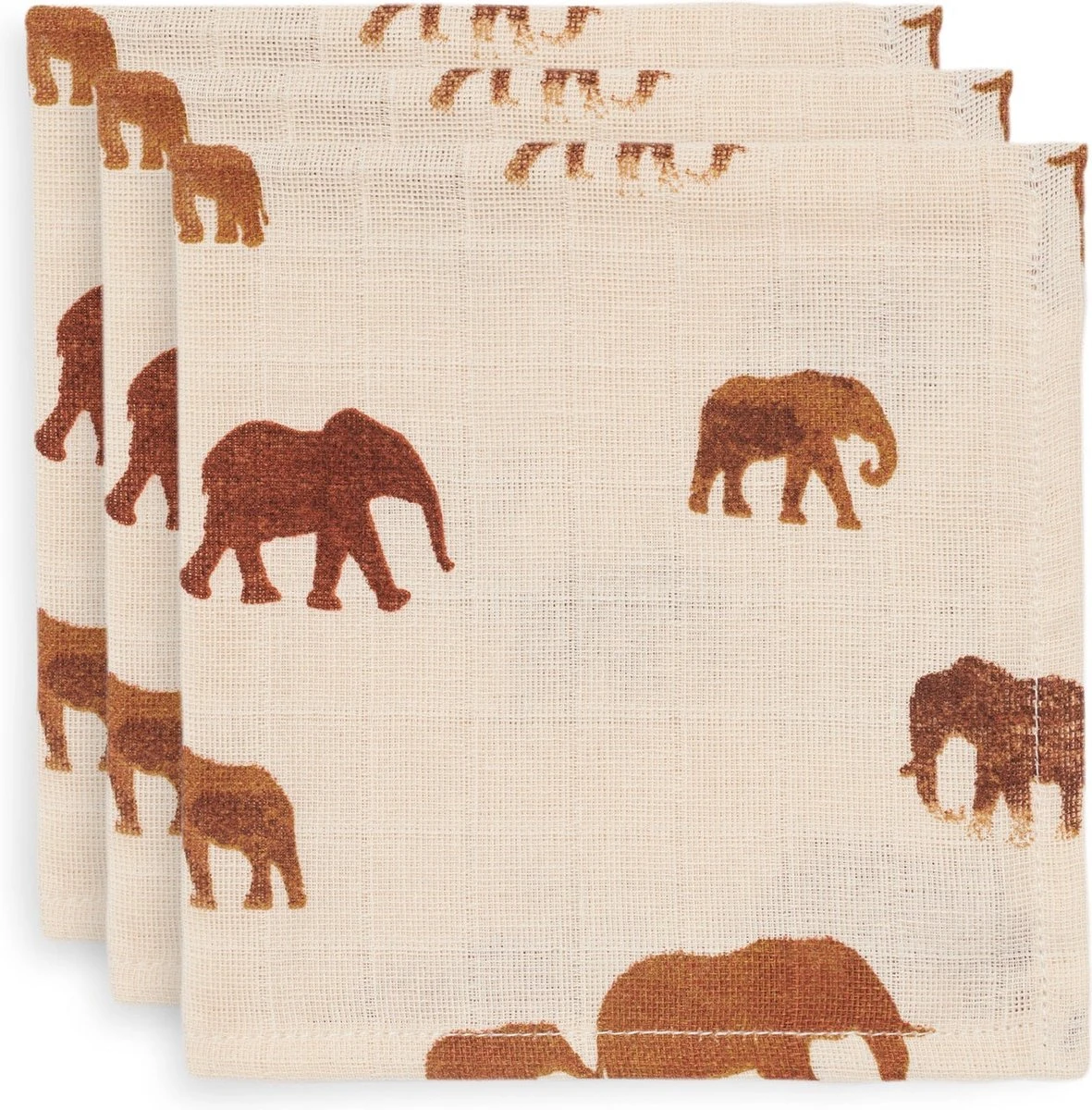 Jollein Hydrofiel Monddoekje Snake - Pale Pink - 3 Stuks 5 Jollein Hydrofiel Monddoekje Snake - Pale Pink - 3 Stuks - Afbeelding 5