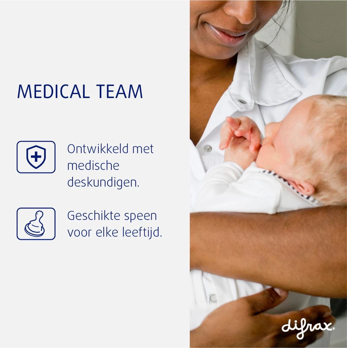 Difrax 1-2-3 Natural Flessenring Met Flessenspeen Voor Smalle Babyflessen 6 Difrax 1-2-3 Natural Flessenring Met Flessenspeen Voor Smalle Babyflessen - Afbeelding 6