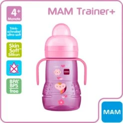 MAM Trainer+ | MAM Drinkbeker | MAM Drinkfles | Roze | 220ML 9 MAM Trainer+ | MAM Drinkbeker | MAM Drinkfles | Roze | 220ML -Jollein Winkel 1199x1200 18