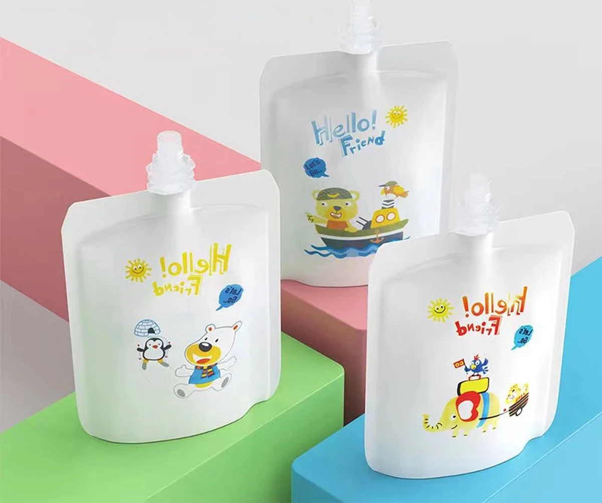 Merkloos Baby Voeding Knijpzakjes - Hervulbare Knijpzakjes - Knijpfruit - Herbruikbare Knijpzakjes - Babyvoeding Knijpzakje - Babyvoeding - Fruit Vulling Apparaat - Puree Knijpzakjes - Fruit Dispenser Groen - Voeding Zakjes 2 Merkloos Baby Voeding Knijpzakjes - Hervulbare Knijpzakjes - Knijpfruit - Herbruikbare Knijpzakjes - Babyvoeding Knijpzakje - Babyvoeding - Fruit Vulling Apparaat - Puree Knijpzakjes - Fruit Dispenser Groen - Voeding Zakjes - Afbeelding 2