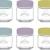 Kilner - Set Van 6 Voorraadpotten Voor Babyvoeding - Glas - Silicone Deksels - 6 X 110 Ml