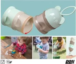 Merkloos Roze Beer - Melkpoeder Doseerdoosje - Baby Melkpoedertoren - Poedertoren - Melkpoeder Toren - Babypoeder Bewaarbakje - Reisbox - Melkpoeder Dispenser - Melkpoeder Toren Baby - Baby Milk Powder Tower - Milk Powder Dispenser – PBA Vrij -Jollein Winkel 1200x1007 1