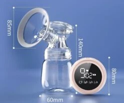 Baby-V® Electrische Borstkolf - Kolfapparaten - Draadloze Borstkolf Handsfree - Inclusief 2 Flesjes -Jollein Winkel 1200x1008