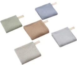 Lalieloe Spuugdoekjes - Monddoekjes - Blauw - Met Lusje - 23 X 23 Cm -Jollein Winkel 1200x1021 5