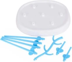 Merkloos Baby Flessen Droogrek - Afdruiprek Met Lekbak - Afwasrek - Baby Flesjes Droogrek - Flessenrek - Kraamcadeau - Baby Cadeau - Groen -Jollein Winkel 1200x1029 1