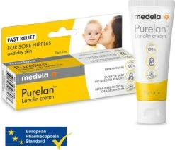 Medela Purelan Tepelzalf Lanoline Tepelcreme Snelle Verlichting Bij Pijnlijke Tepels - Tube 37gr -Jollein Winkel 1200x1034