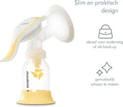 Medela Harmony Borstkolf Kolfapparaat Handkolf - Zonder Stroom Compact -Jollein Winkel 1200x1043