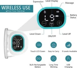 Aidmom - Set - Dubbele Elektrische Borstkolf – Groen – Oplaadbare Draagbare Borstkolf – Draadloze Borstkolven – BPA Vrij – Handsfree Kolven – 24mm – Borstvoeding – Set Van 2 Stuks -Jollein Winkel 1200x1052 2