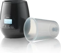 Alecto BW700BK - Snelle Digitale Flessenwarmer 500W Voor Opwarmen, Steriliseren En Ontdooien - Inclusief Stoomkap - Bediening Via Display - Zwart -Jollein Winkel 1200x1056 3