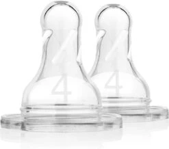 Dr. Brown's Fles Speen Standaard - Fase 4 - 2 Stuks -Jollein Winkel 1200x1061