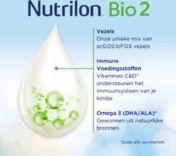 Nutrilon Bio 2 - Opvolgmelk 6-12 Maanden - 800 Gram - IE-ORG-02 -Jollein Winkel 1200x1069