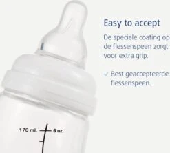 Difrax - S-Fles Natural - Babyfles Bruin- 0+ Maanden - 170ml -Jollein Winkel 1200x1078 2