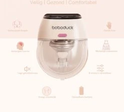 Elektrische Borstkolf - Draadloze Borstkolf - Handsfree & Draagbaar – 200 Ml - BPA-Vrij - 2 Stuks - Incl. 60 Moedermelkbewaarzakjes & Borstvoeding E-Book -Jollein Winkel 1200x1079 2
