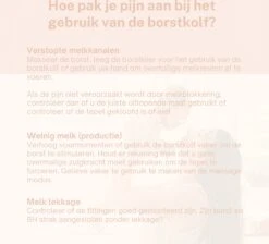 Elektrische Borstkolf - Draadloze Borstkolf - Handsfree & Draagbaar – 200 Ml - BPA-Vrij - 2 Stuks - Incl. 60 Moedermelkbewaarzakjes & Borstvoeding E-Book -Jollein Winkel 1200x1090 7