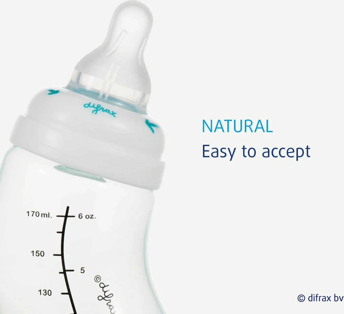 Difrax 1-2-3 Doseerspeen Natural - 2st 3 Difrax 1-2-3 Doseerspeen Natural - 2st - Afbeelding 3