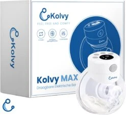 Kolvy® Max Draadloze Elektrische Borstkolf - Intelligente Kolfapparaten - Handsfree Breast Pump - USB Oplaadbaar - Professioneel - LCD Scherm - Incl. 3 Maten -Jollein Winkel 1200x1098 1