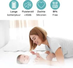 Elektrische Dubbele Borstkolf - Handsfree & Draadloos - Incl. 5 Moedermelk Bewaarzakjes - Electrisch - BPA Vrij -Jollein Winkel 1200x1111 2