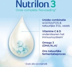 Nutrilon 3 Opvolgmelk – Flesvoeding Vanaf 10 Maanden – 800g 11 Nutrilon 3 Opvolgmelk – Flesvoeding Vanaf 10 Maanden – 800g -Jollein Winkel 1200x1112 3