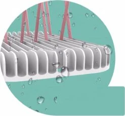 Nevi Afdruiprek Met Lekbak - Afdruipmat Voor 10 Flessen - Opvouwbaar Droogrek Babyfles - Inclusief Afwasborstel -Jollein Winkel 1200x1113 4